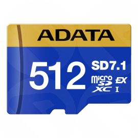 ADATA 512GB Premier Extreme MicroSDXC SD7.1 Express Card, Nintendo Switch 2 Ready, 800MB/s