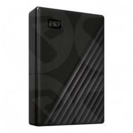 WD My Passport Portable Hard Drive - 4 TB, Black