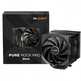 be quiet! BK042 Pure Rock Pro 3 Intel/AMD Black Dual Tower Performance Air CPU Cooler