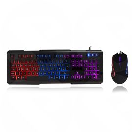 Cit Avenger Illuminated Keyboard & Mouse 3 Colour WKB208/GM803