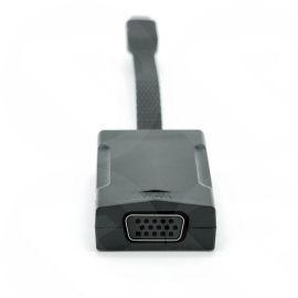 Dynamode 15CM USB TYPE C (3.0) MALE TO VGA FEMALE 2K Video ADAPTER C-TC-VGA