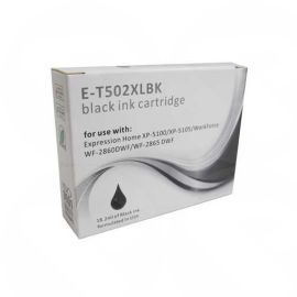 E-502XLBK  COMPATIBLE Ink  for Expression Home XP-5100/ XP-5105/ WorkForce WF-2860DWF/ WF-2865DWF  Cartridge