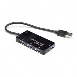 DYNAMODE 4 PORT MINI USB3.0 HUB - BLACK