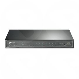 TP-LINK (TL-SG2210P V3) JetStream 8-Port Gigabit PoE Smart Switch, 2 SFP Ports, Steel Case