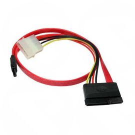50cm SATA Combo Power & Data to Data & Molex Power Cable