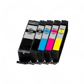 Compatible Ink with 580XXLBK/581XXLBK/Cyan/Magenta/Yellow for PIXMA TS705/TR7550/TR8550/TS6150/TS6151/TS6250/TS6251/TS6350/TS8150/TS8151/TS8152/TS8250/TS8251/TS8252-TS9551C