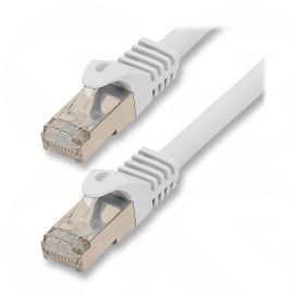 5m CAT8 Ethernet Network 40Gbps SSPT Gigabit Patch Cable White