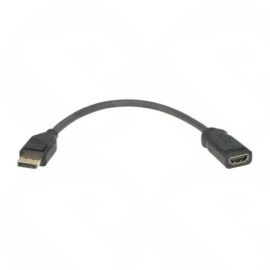 15cm Full Display Port  Male to Female HDMI Cable Adaptor DP-HDMI-F
