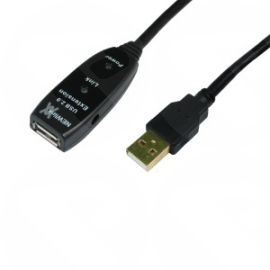 NEWLink 30M USB Active Extension Cable, Hi-Speed USB 2.0 A-Male/A-Female (usb2-rep30)