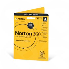 NORTON 360 WITH GAME OPTIMIZER 1 User /3 Devices  12Month  50GHz - 21436342