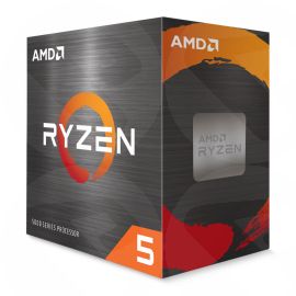 AMD Ryzen 5 5500 CPU with Wraith Stealth Cooler, AM4, 3.6GHz (4.2 Turbo), 6-Core, 65W, 19MB Cache, 7nm, 5th Gen, No Graphics