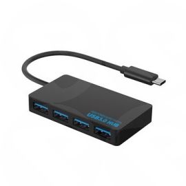 DYNAMODE 4 Port USB3.0 Hub with USB  Type-C Connector (USB Type-C to USB3.0 4 Port Hub) 