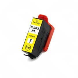 Compatible Ink Cartridges  E-T202XLY - YELLOW - for Expression Primium XP-6000 / XP-6001 / XP-6005 / XP-6100 / XP-6105 Printers