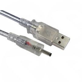 Single Head USB Power Cable DC 2.5mm, 3mm, and 3.5mm DC Jack 1.5m Cable USB2-200