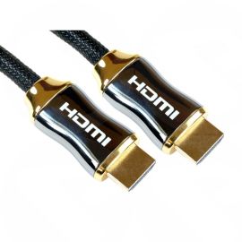 NEWLINK 10M Fast HDMI Braided, combines video and audio into a single digital interface, with Full Metal Shielded Hood NL2HDMI-10