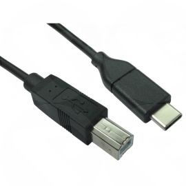 1M USBType C to Type B USB 2.0  MALE PRINTER Cable