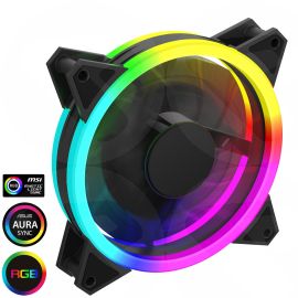 Gamemax Velocity 12CM Rainbow ARGB RTB 3 pin M&F Aura Header