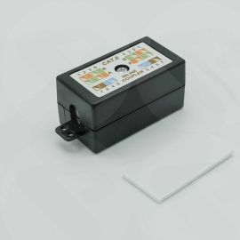 Punchdown Coupler Cat6 Inline Black coupler-punchbc6
