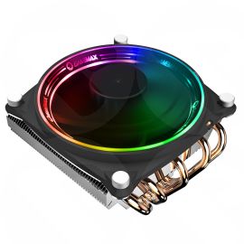 GameMax Gamma 300 Rainbow ARGB CPU Cooler Aura Sync 3  Pin