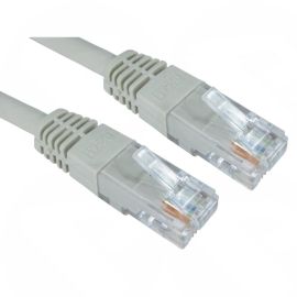 0.25m cat6 UTP molded cable grey
