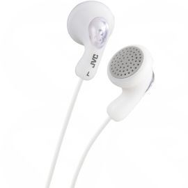 JVC GUMY HAF14 HEADPHONES IN-EAR STEREO BUDS - Coconut White (HAF14WN)