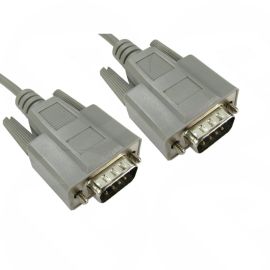 2M RS232 Serial 9Pin D9 Male to D9 Male Adaptor (EGA ) Cable EX-012