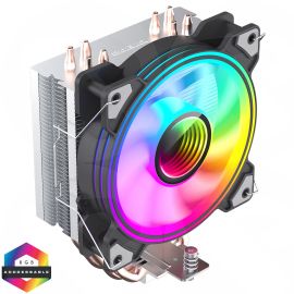 GameMax Ice Blade Rainbow ARGB CPU Cooler PWM TDP 190