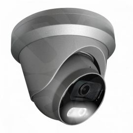 8MP AOC (Audio over Coax ) Day Night  Colour CCTV Turret Camera 2.8mm (Grey) CAM-TURRET-8MP-M-GREY-AOC