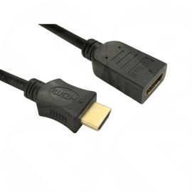 5MTR Male -Female  HDMI HIGH SPEED + ETHERNET BLACK CABLE Extension 99HDHS-405