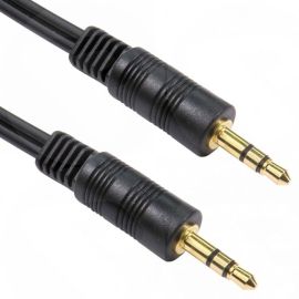 Audio Stereo Cable 3.5mm Plug to Plug 1M