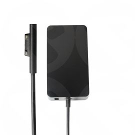65W Surface Pro charger, for Surface Pro 10/9/8/7+/7/6/5/4/3/X, Windows Surface Laptop 6/5/4/3/2/1, Surface Go