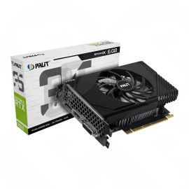 Palit RTX3050 StormX, 6GB DDR6, DVI, HDMI, DP, 1470MHz Clock, Compact Design