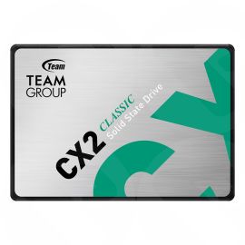 SSD - 256GB TEAM CX2 SATA3 SSD, READ/WRITE 520/430MB/S, 3D NAND