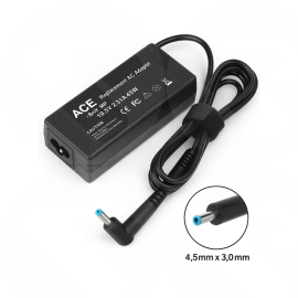 Replacement AC/Bell HP 19.5V 2.31A 45W with 4.5mm x 3.0mm Blue Tip size Laptop charger