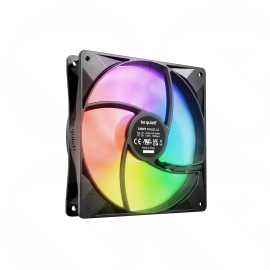 140mm be quiet! Light Wings LX High Speed, Black, 9 Blade, Upto 1800RPM, Upto 75.3 CFM Airflow, 30.5dB Max, 4-Pin PWM