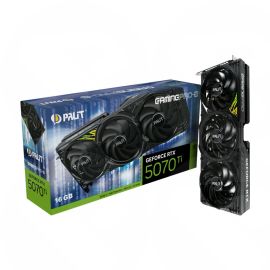 Palit RTX5070 Ti GamingPro-S, PCIe5, 16GB DDR7, HDMI, 3 DP, 2452MHz Clock, RGB Lighting