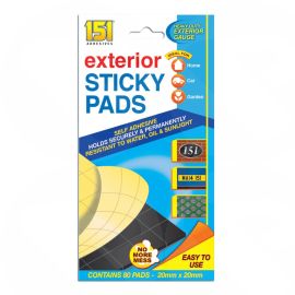 Exterior Sticky Pads 80 Pads (20mmx20mm)