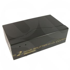 NEWlink / DYNAMODE 2 Port HDMI Video SPLITTER 1 PC < 2 MONITORS mains powered  C-HDMI-SP-2