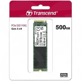 SSD - 500GB TRANSCEND MTE110Q, M.2 2280 NVME PCIE3.0, R/W 1900/900, 3D NAND