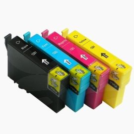 Compatible Ink for Epson Printers SX420,SX425,SX425W/S22 - Bundle of 4 Cartridges (1281-1284)