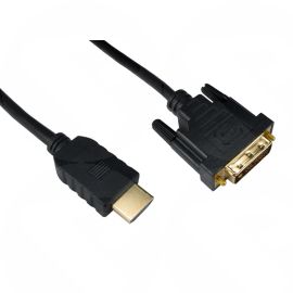 Video Cable HDMI 19Pin Male To DVI-D 24+1Male 3M Single Link (CDLDV-303 / 77DVHD-3303)