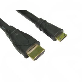 Video Cable HDMI Mini Male to HDMI A Male