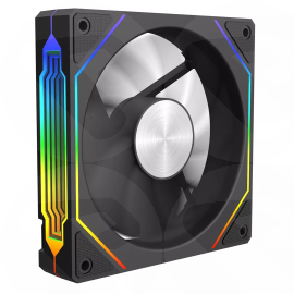 CIT Eclipse Black 120mm 3pin ARGB & 4pin PWM