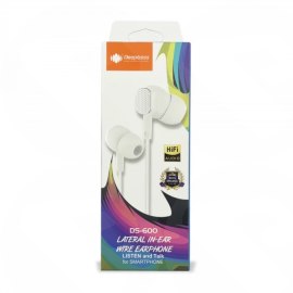 Deepbass DS-600 Lateral In-Ear Wired Earphones with Mic