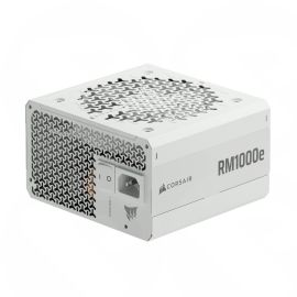 Corsair 1000W RMe Series RM1000e PSU, Fully Modular, Low-Noise, Cybenetics Gold, Zero RPM Mode, ATX 3.1, PCIe 5.1, White