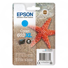 Compatible E-603XL - Cyan Ink for XP-2100, xp-2105, xp-3100, xp-3105, xp-4100, xp-4105, XP-4150, WF-2810DWF, WF-2830DWF, WF-2835DWF, WF-2850DWF, WF-2870DWF, XP-2150, XP-2155, XP-3155, XP-4155, WF-2820DWF, WF-2840DWF, WF-2845DWF Printers