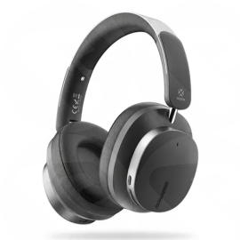 Woox MX0224 Pure Bluetooth Headphones, Deep Bass BT 5.4, Battery 200mAh, Charging Type-C, with no wrinkle ear cushion, Black