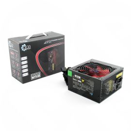 Ace 500W Black Psu 12Cm Red Fan