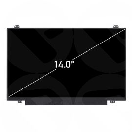 Replacement 14 inch Full HD, IPS Matte Touch Screen, 40 PIN Connector with Top and bottom Brackets R140NWF5 R6 HW2.2 - H55