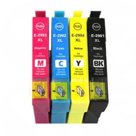 T2996 multipack (E-2991XL to E-2994XL ) 29XL for PRINTERS XP-235,  XP-245, XP-247, XP-255, XP-257,  XP-332, XP-335,  XP-342, XP-345, XP-352, XP-355, XP-432,  XP-435, XP-442, XP-445, XP-452, XP-455 Compatible Ink Cartridges